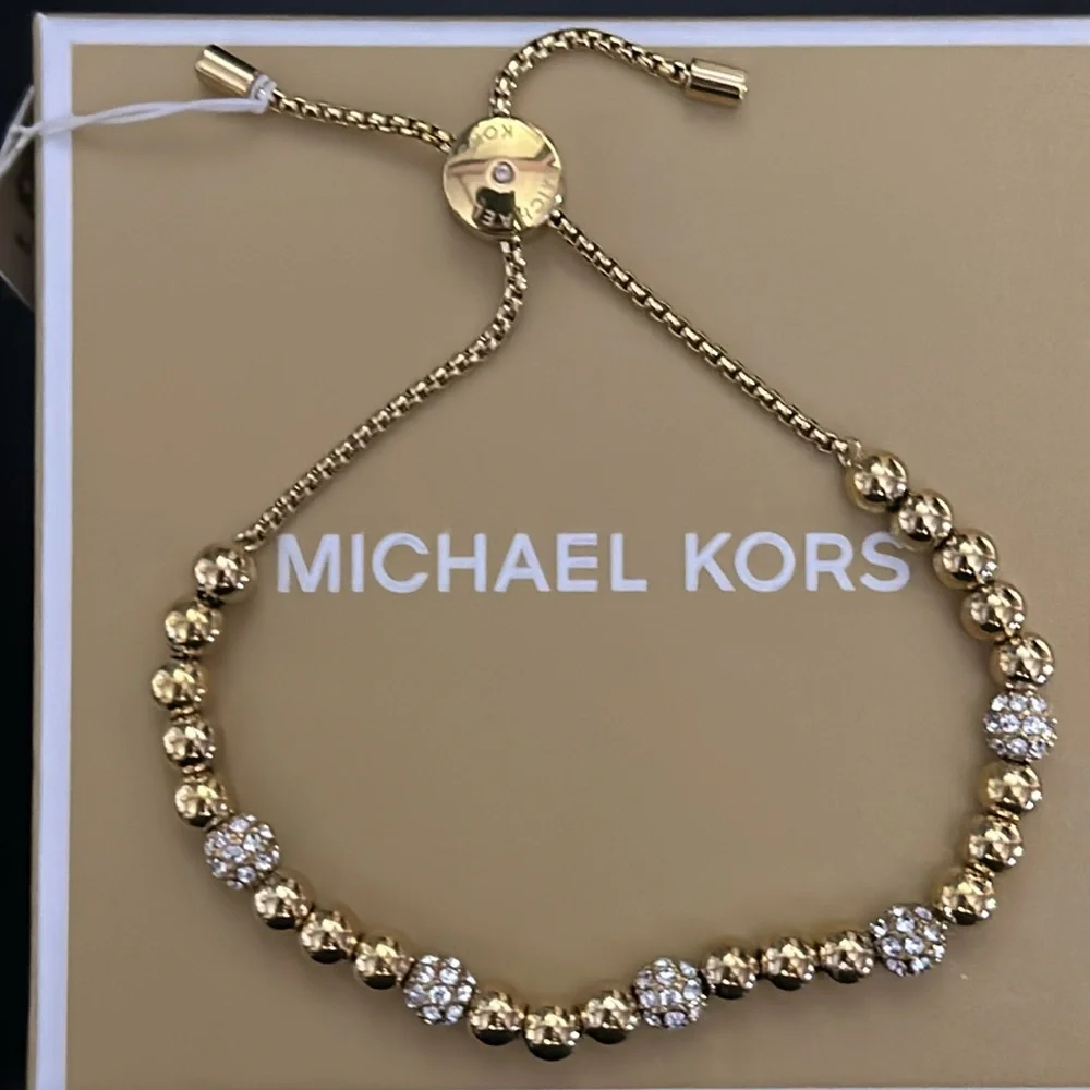 Michael Kors gold slider bracelet - Picture 3 of 3